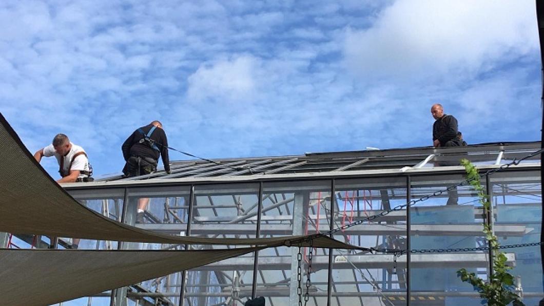 Zonnepanelen Kweektuin