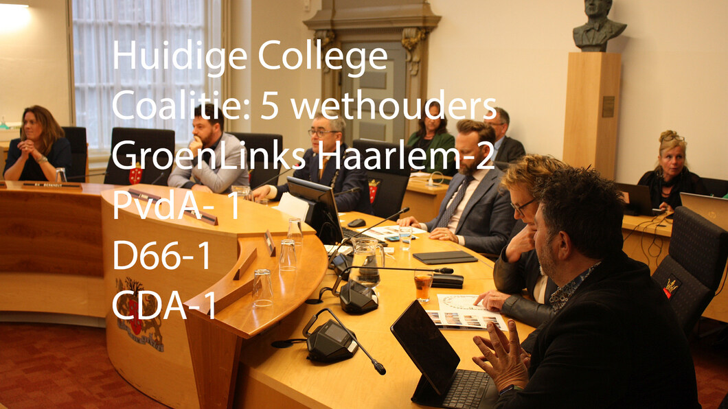 huidige college 5 wethouders