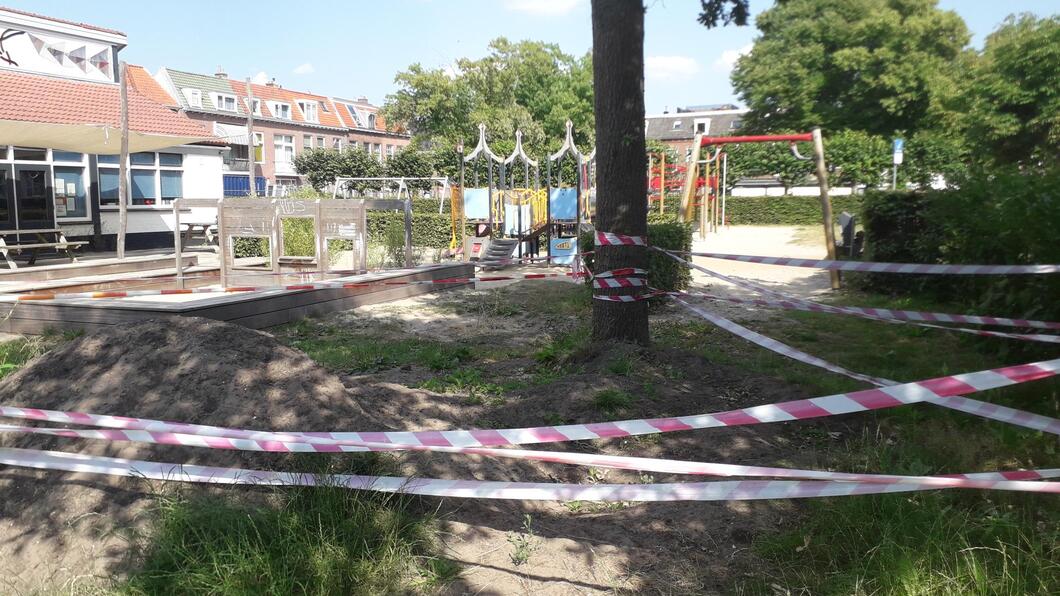 Speeltuin met lint