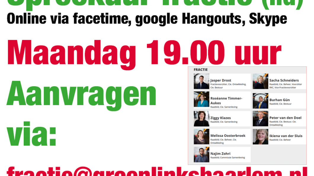 Spreekuur Online Spreekuur Online