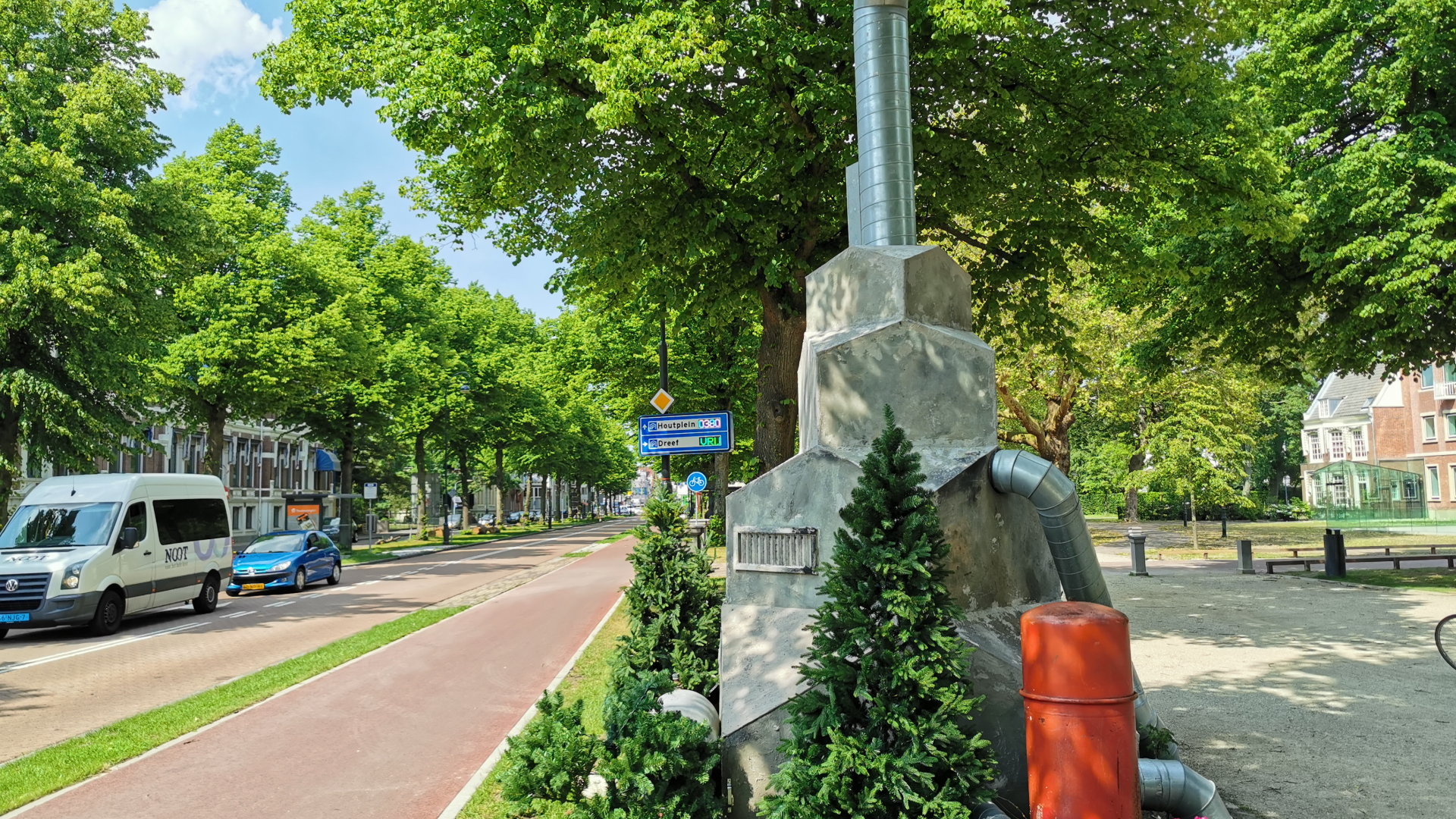 Huidig beeld op de Dreef