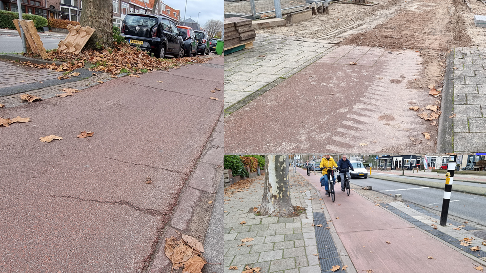 Rijksstraatweg beton fietspad