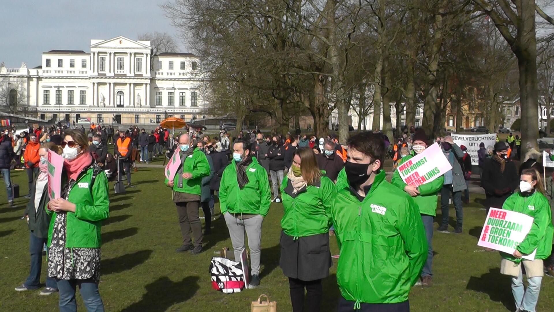 Demonstratie Klimaatcoalitie Haarlem