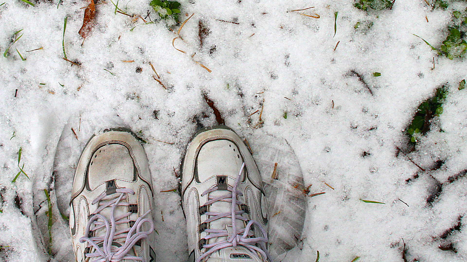 sneeuw-voeten foto jmtimages