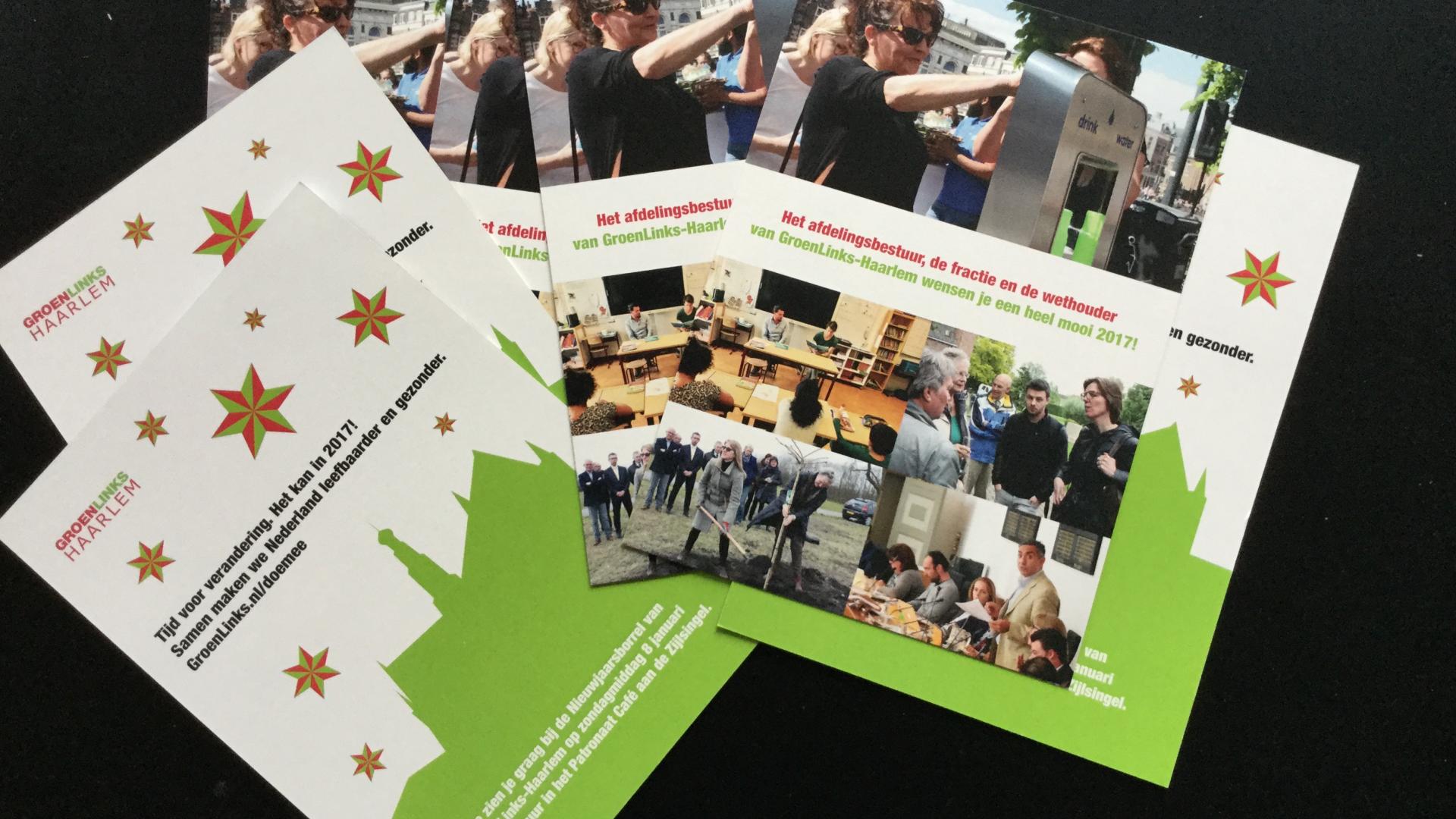 Flyer nieuwjaarskaart