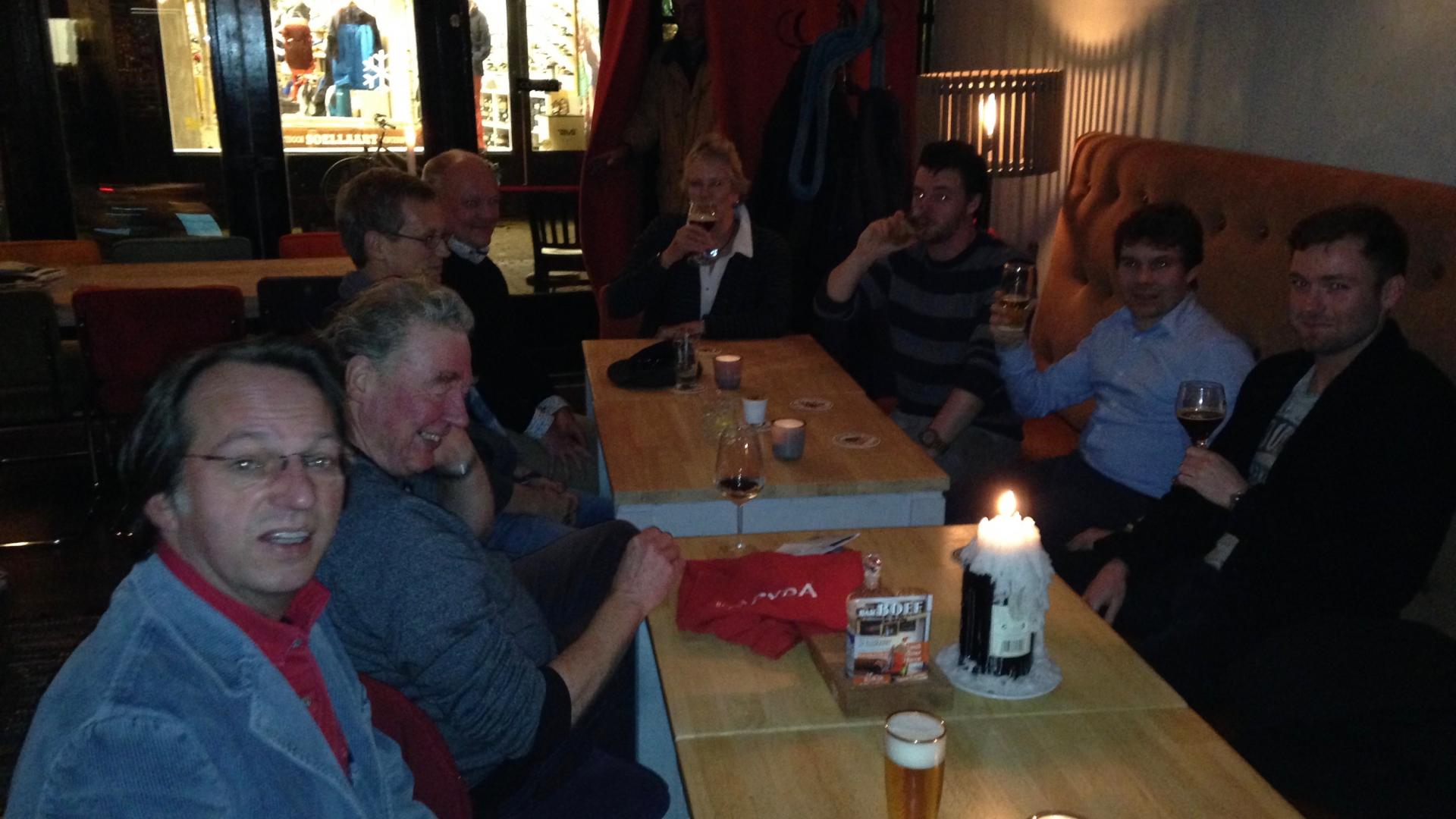 GroenLinksers bij Bar Boef
