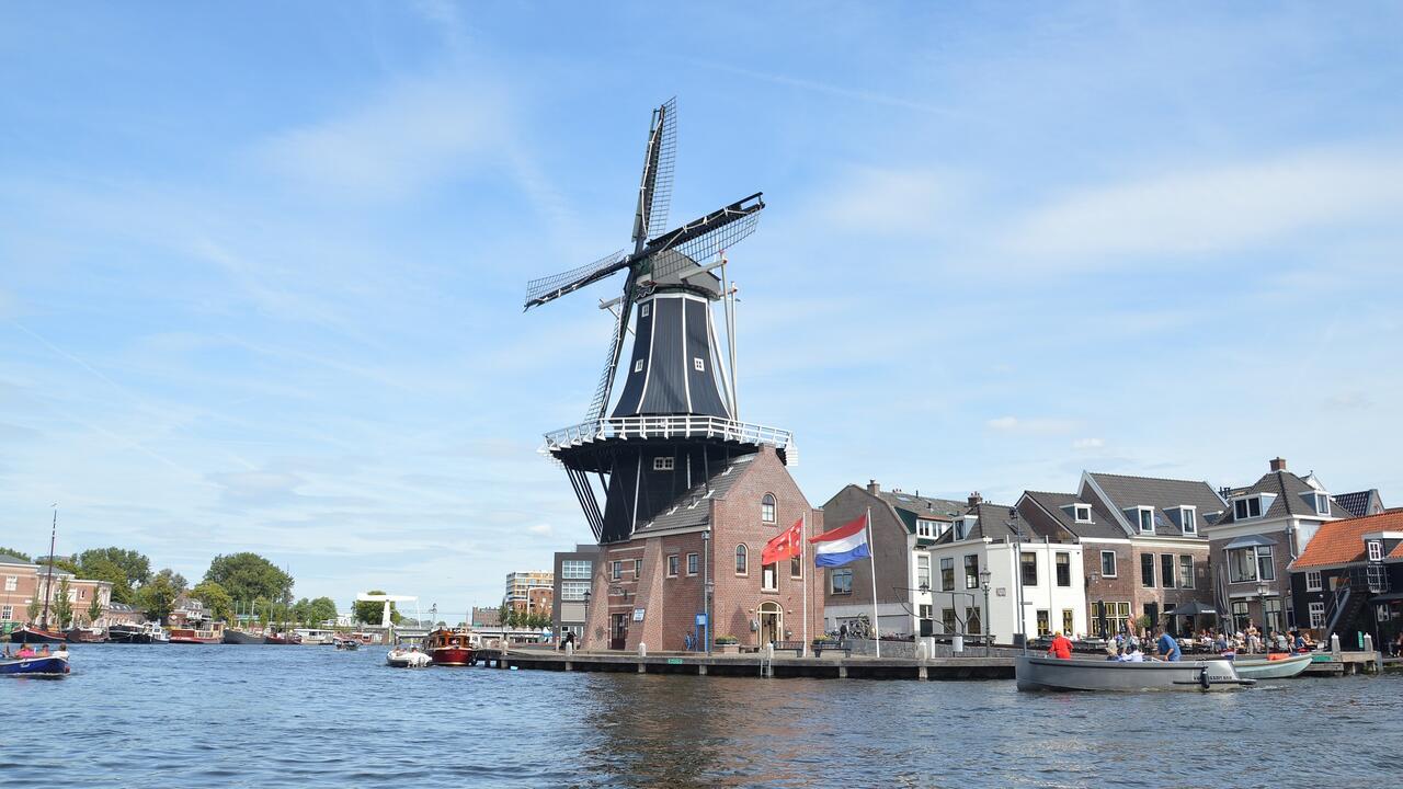 Haarlem mooie lucht